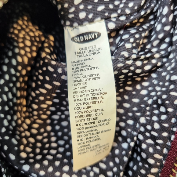 Old Navy Suede Feel Fringe Clutch Bag Hippie Boho Western Maroon - Picture 5 of 7